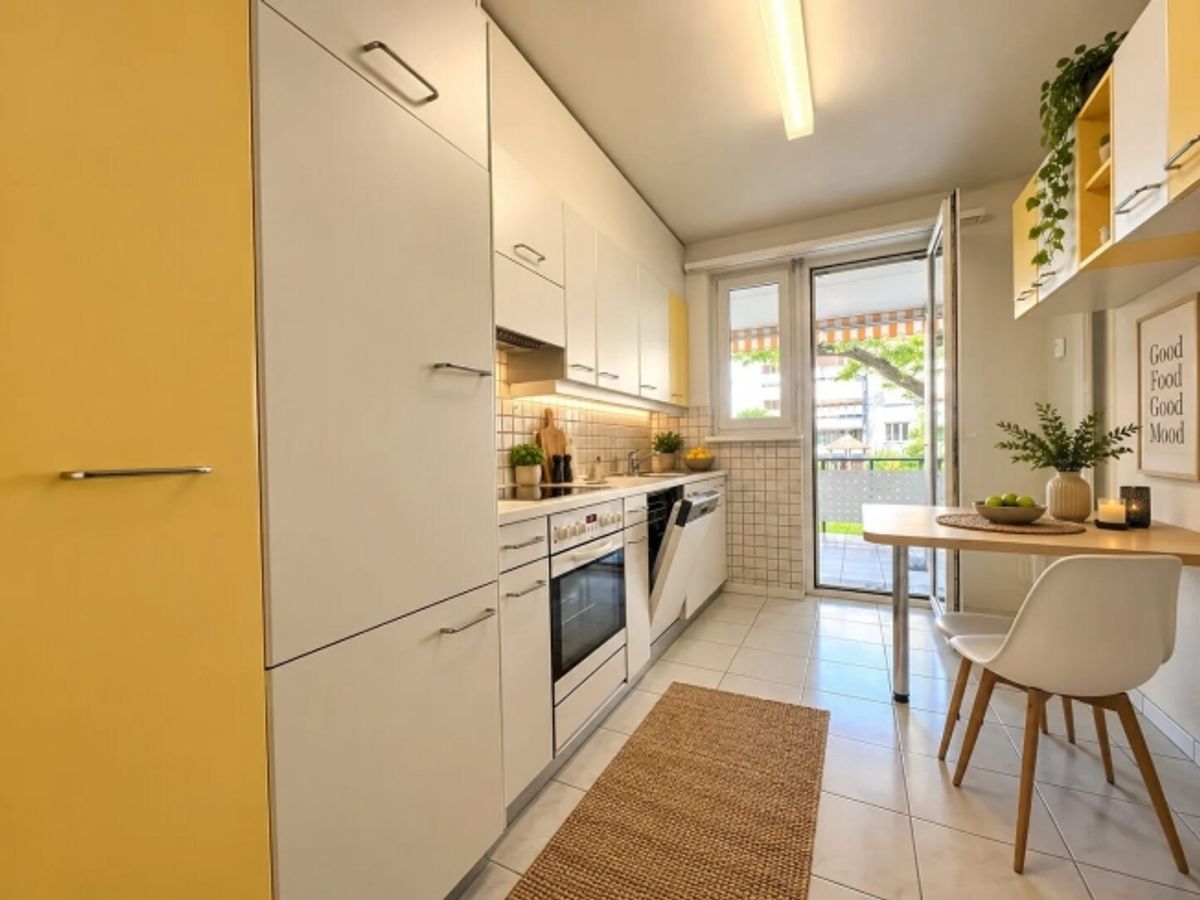 3.5-Zimmer-Wohnung mit gedecktem Balkon in Binningen mieten - 2