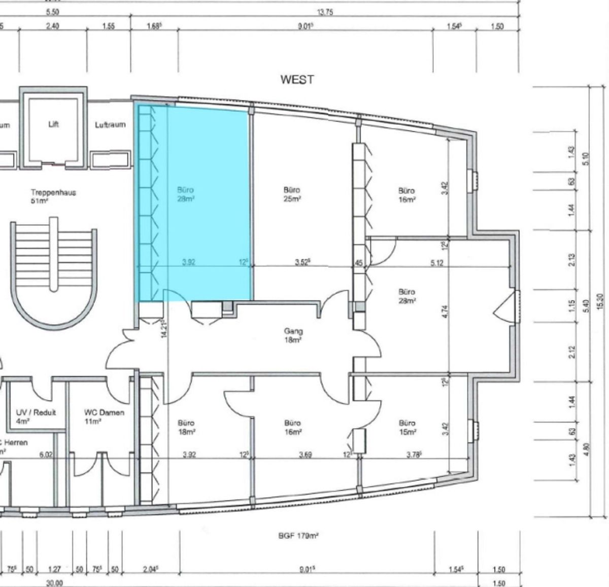 Büro Plug & Work in Rotkeruz - 34m2 - 6