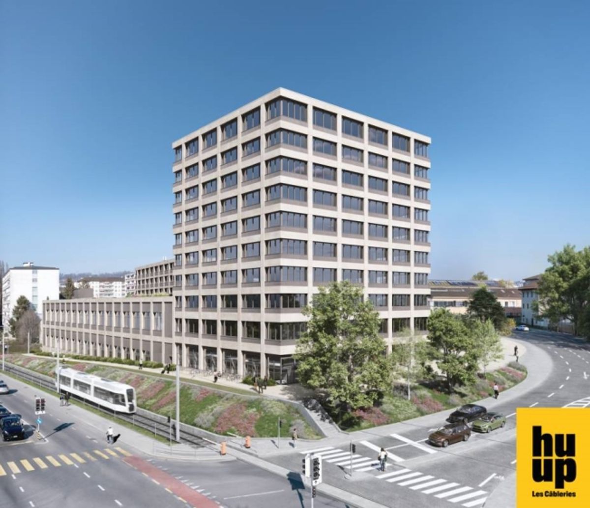 Vaudbureaux Minergie dès 350 m2 au pied métro M1 et Gare CFF - 2