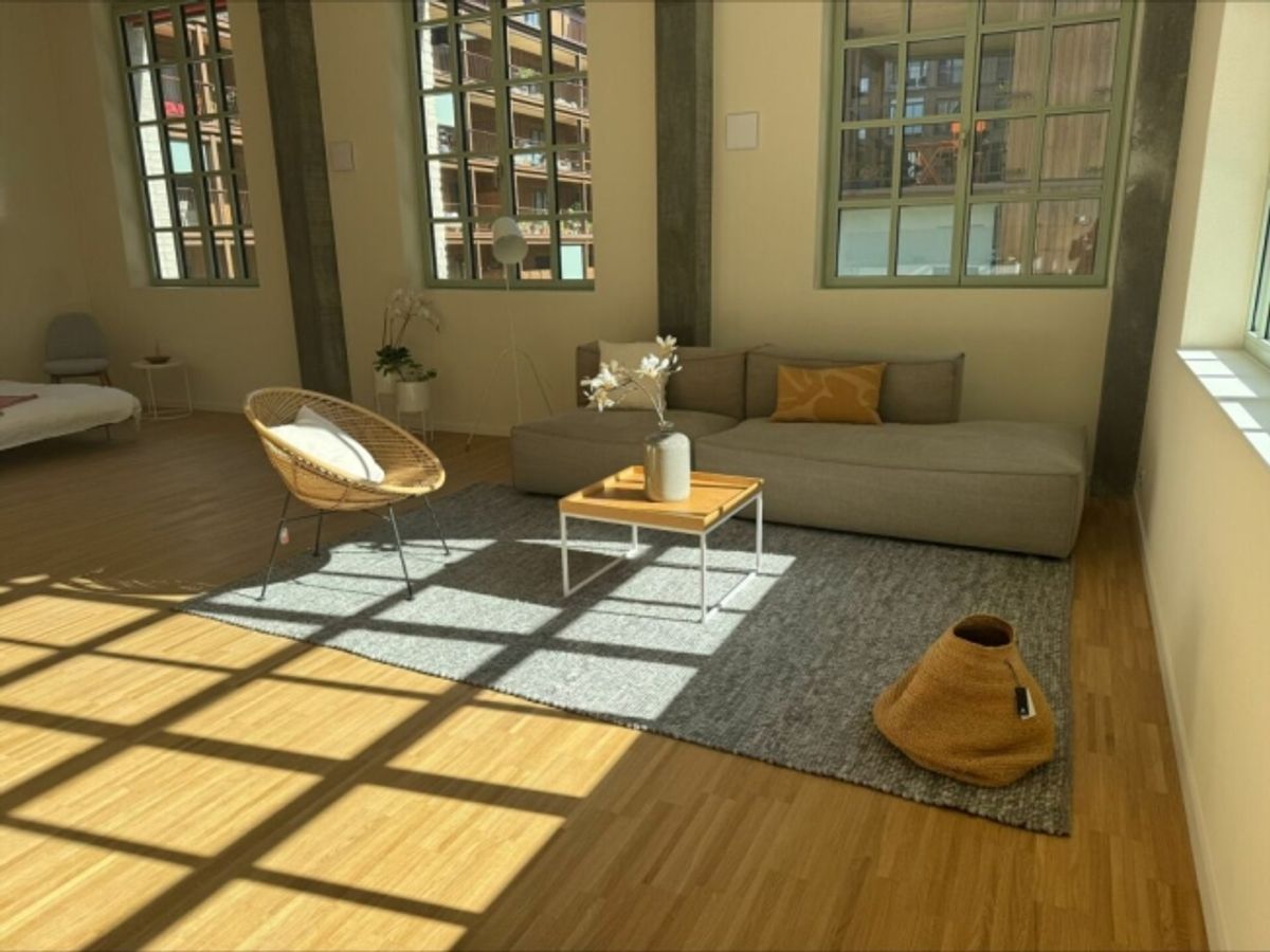 Einzigartige Loftwohnung mit Bogenfenster und Dachterrasse - 0