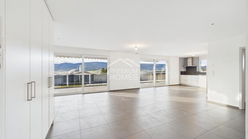 Penthouse avec vue imprenable sur Delémont et les montagnes - 1
