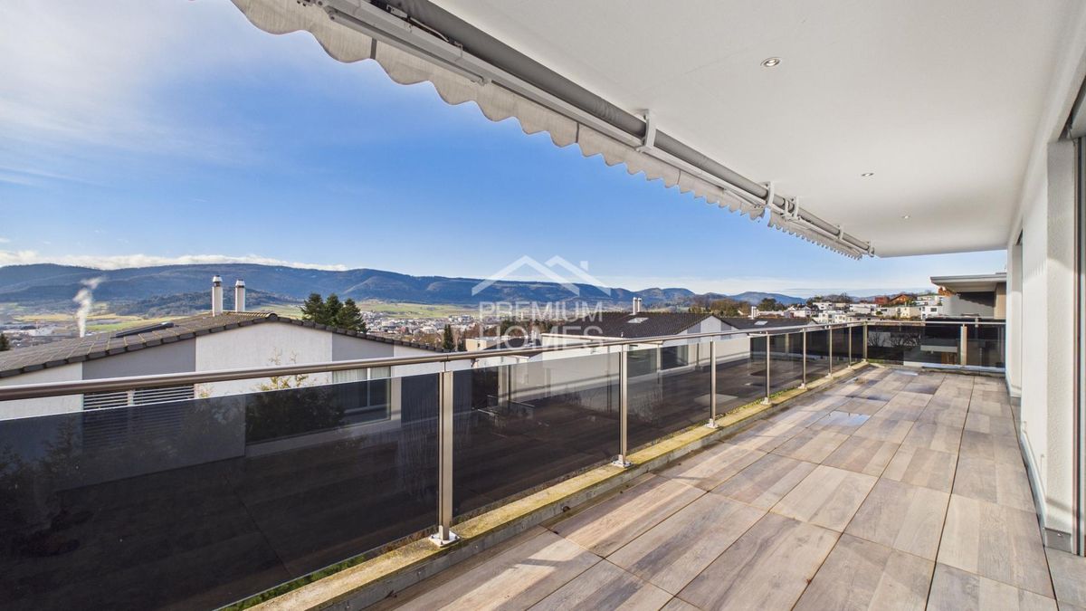 Penthouse avec vue imprenable sur Delémont et les montagnes - 5
