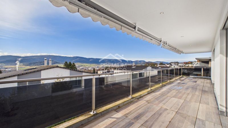 Penthouse avec vue imprenable sur Delémont et les montagnes - 6