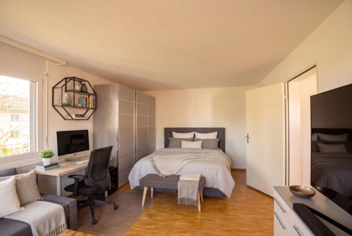 KOMPAKT WOHNEN  IN SCHÖNER UMGEBUNG - 1.5 ZIMMER  WOHNUNG IN ZWILLIKON - 1