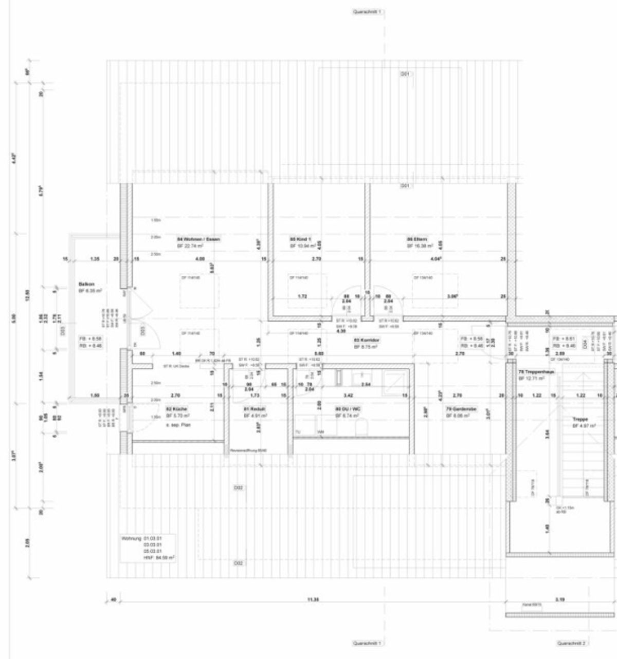 Charmante, möblierte 4-Zimmer-Dachwohnung mit Balkon - 6