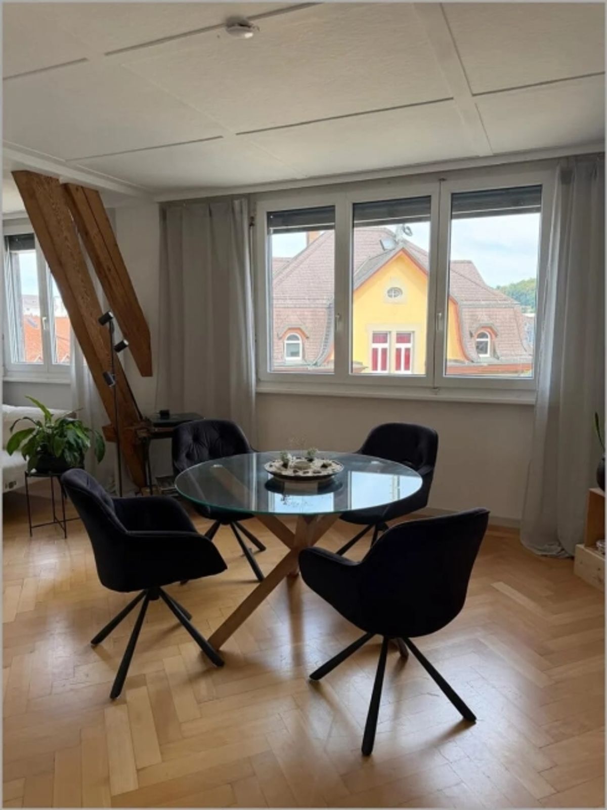 Rustikale Dachwohnung mit Terrasse und Blick über die Dächer der Altstadt - 9