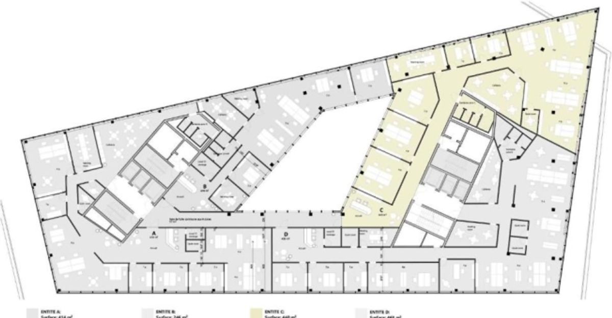 Bureaux d’exception de 440m² au cœur du Quartier de l’Étang - 1