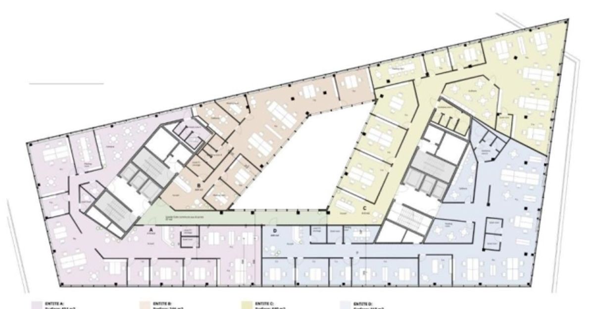 Bureaux d’exception de 468m² au cœur du Quartier de l’Étang - 9