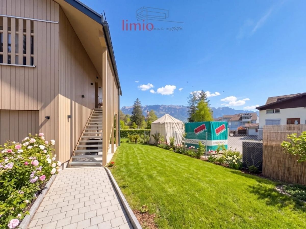 3.5-Zimmer-Maisonette mit Garten in Buchs SG mieten - 1