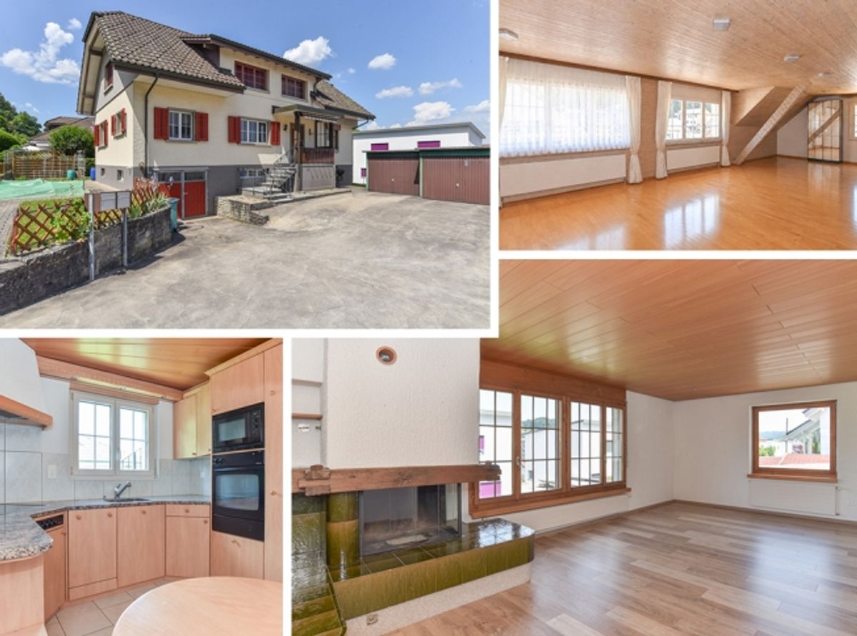 Gepflegtes Zweifamilienhaus mit vielen Parkplätzen an bevorzugter Lage - 1
