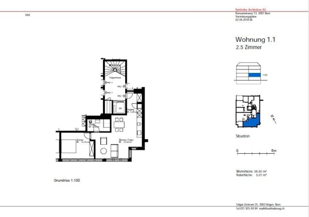 Frischsanierte 2.5-Zimmerwohnung in Stadtnähe - 6