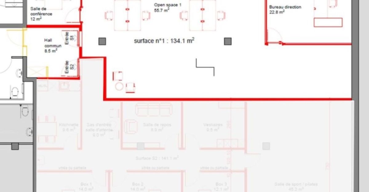 Bureaux 134 m2 - secteur Plainpalais-HUG - 4