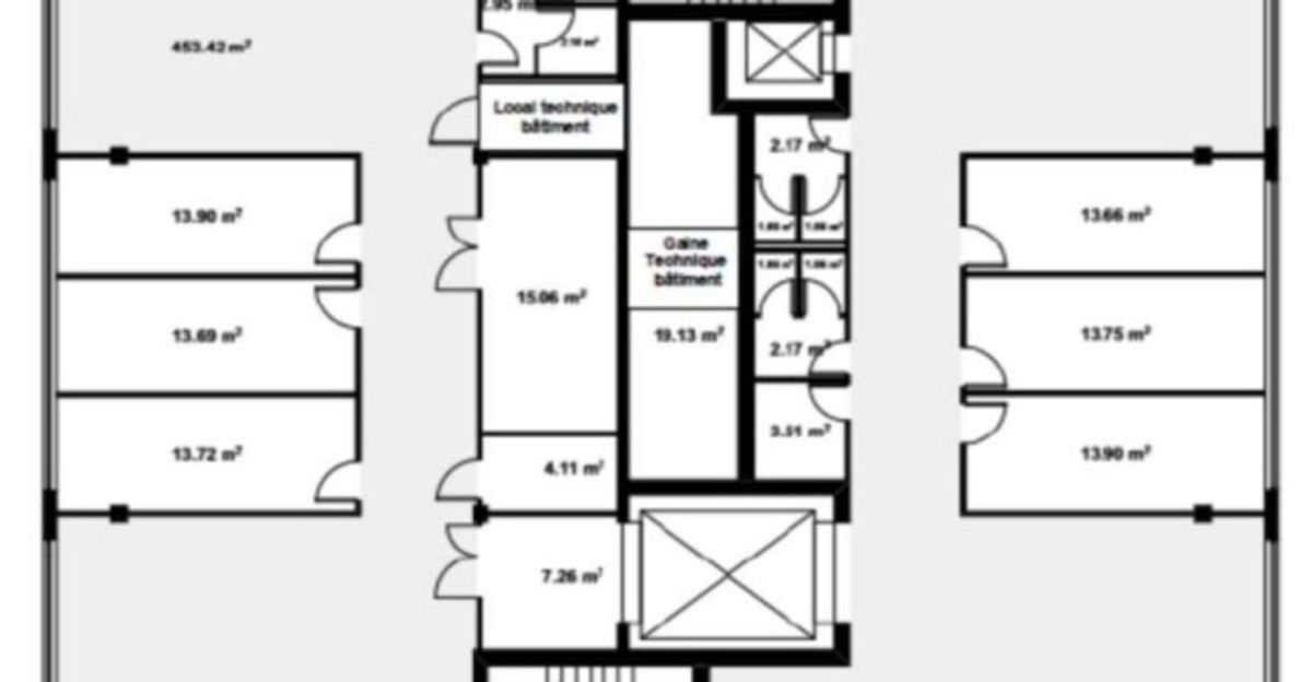 Bureaux aménagé de 1'082m2 au 4ème étage - 11