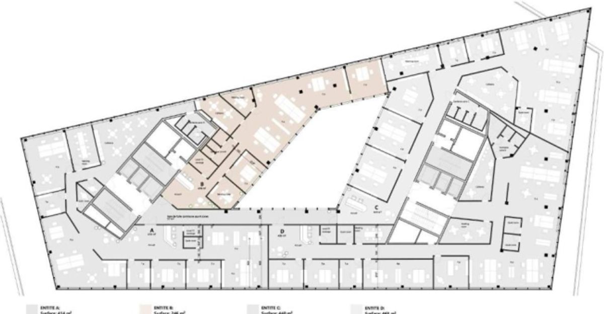 Bureaux d’exception de 246m² au cœur du Quartier de l’Étang - 1