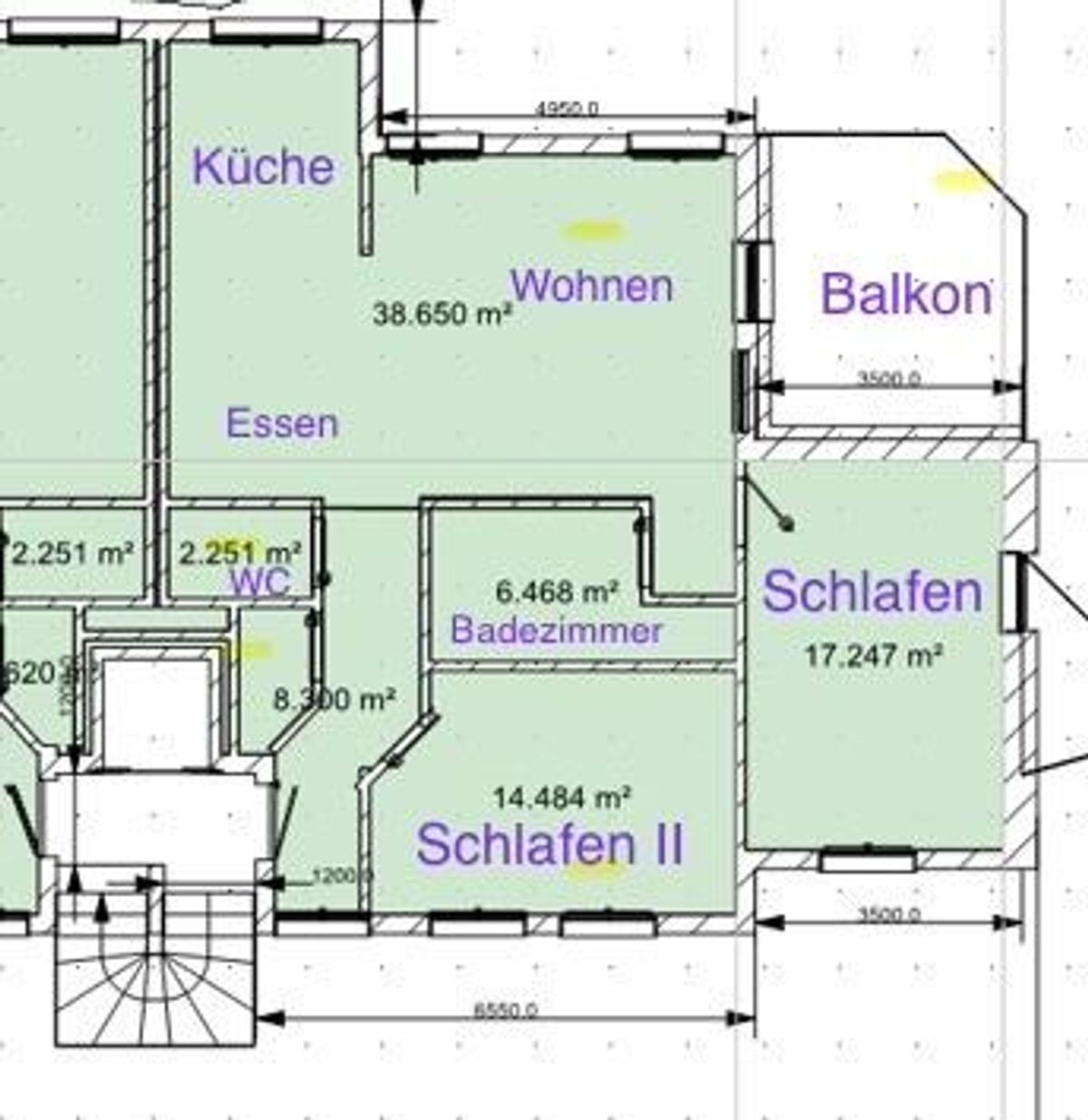 3.5 Zimmer Wohnung - 1