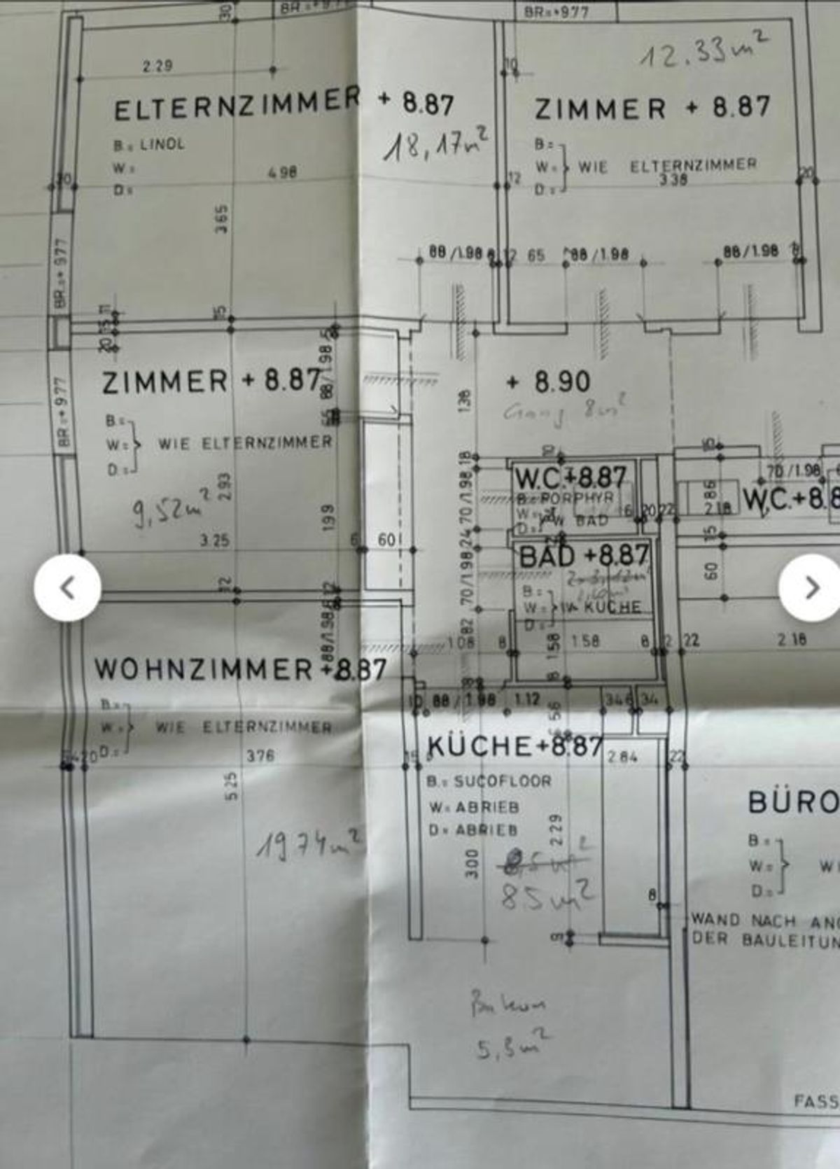 4 Zimmer Wohnung - 8