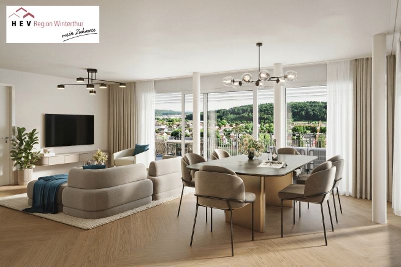 Neubau Attikawohnung Weinbergstrasse 60 | 62 - 1