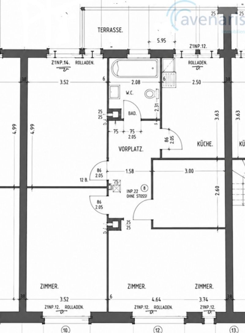 MFH mit drei gut konzipierten Wohnungen in beliebter Lage - 13