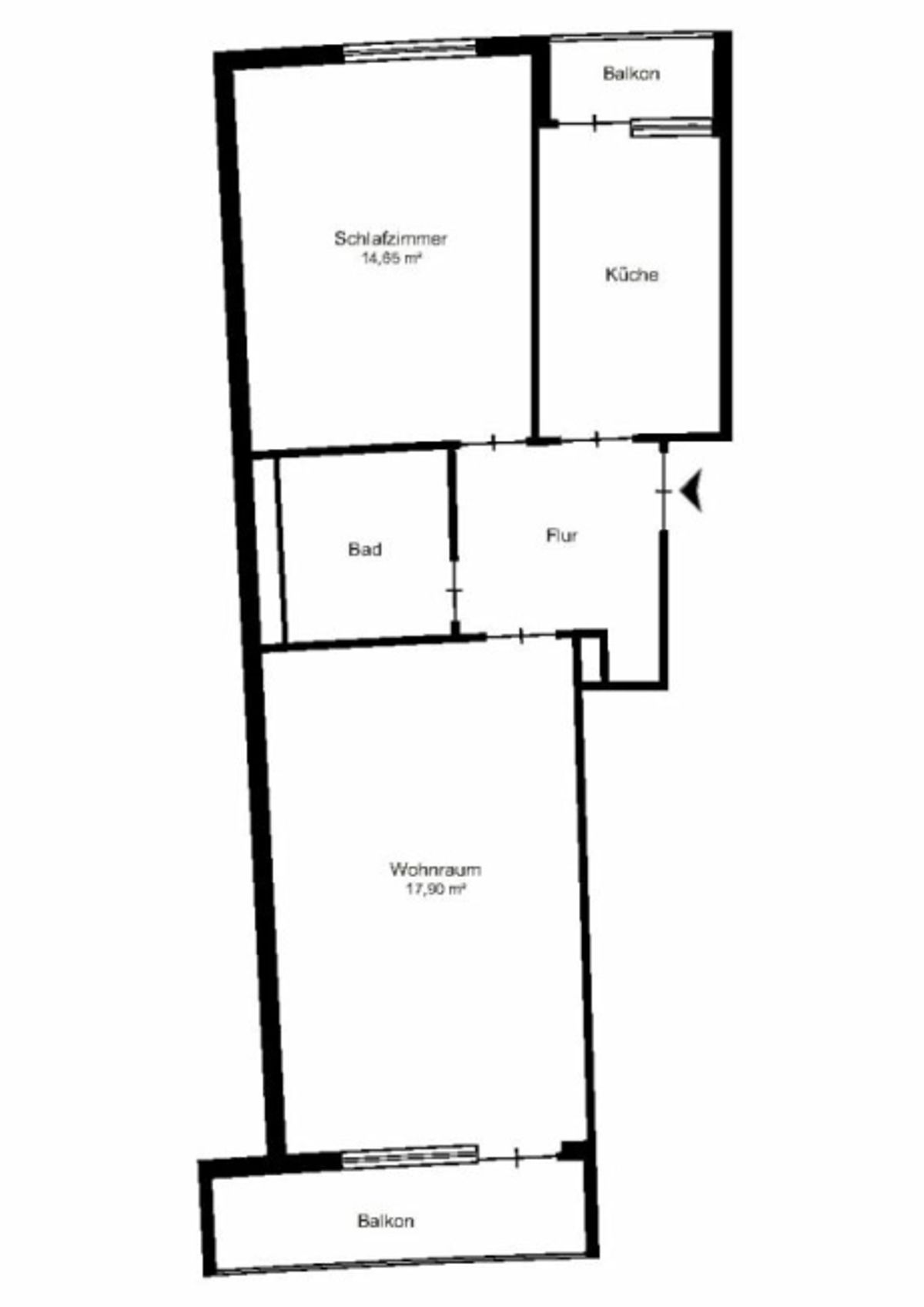 Schöne 2 Zimmer-Wohnung ideal für Studenten - 7