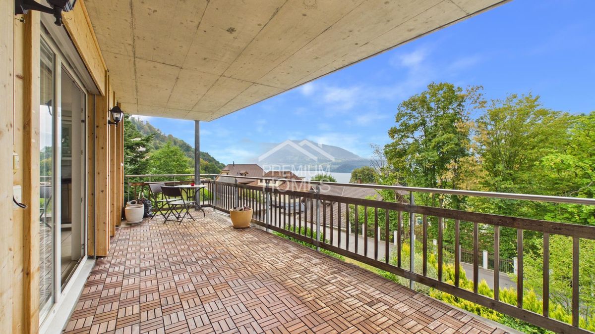 Wohnen, wo andere Ferien machen - mit Blick auf den Thunersee - 0