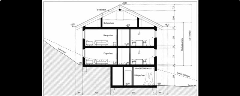 Mehrfamilienhaus mit 2 Einheiten und Bergsicht in Wattwil kaufen - 8