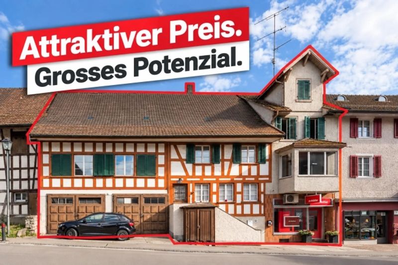Wohn- und Geschäftshaus mit 3 Einheiten in Andelfingen - 1