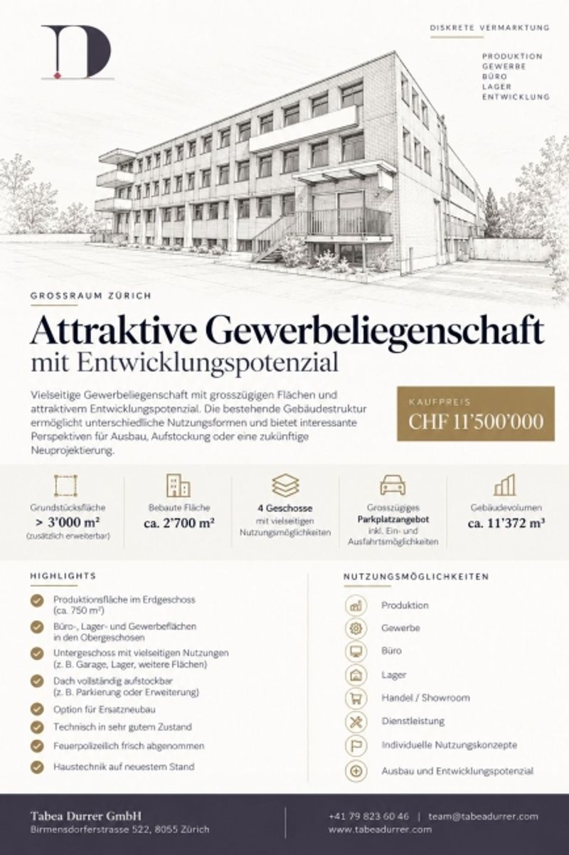 Potenzial für Weiterentwicklung, Ausbau oder Neubau - 1