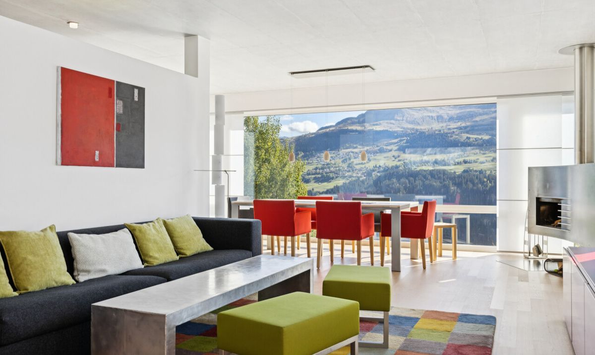Zweitwohnsitz mit Panoramasicht: Architektenhaus in Andiast - 1