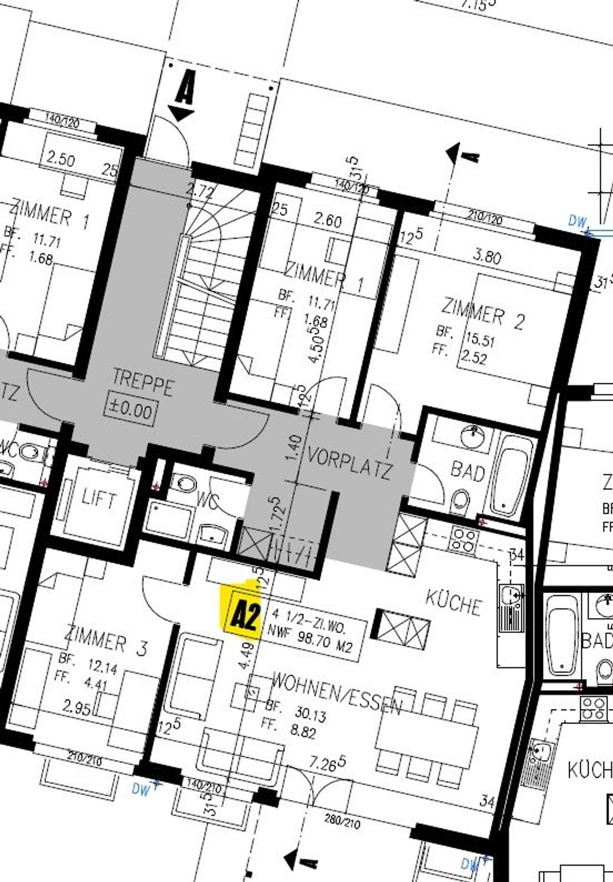 99 m2 zum Wohlfühlen! Grosszügige 4.5-Zimmer-Wohnung im EG - 8